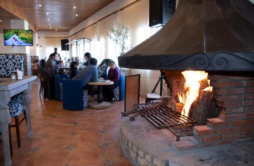 Restoran, Chateau D'eau Hotel in Faraya Restoran, Chateau D'eau Hotel in Faraya