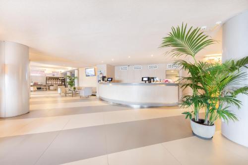 Lobby, Hotel Be Live Adults Only Marivent in Palma de Majorca Lobby, Hotel Be Live Adults Only Marivent in Palma de Majorca