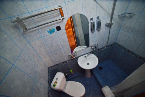 Bathroom, Ostrov Hotel in Kostanay Bathroom, Ostrov Hotel in Kostanay