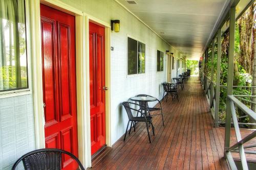 Μπαλκόνι/βεράντα, Knotts Crossing Resort in Κατρίν Μπαλκόνι/βεράντα, Knotts Crossing Resort in Κατρίν