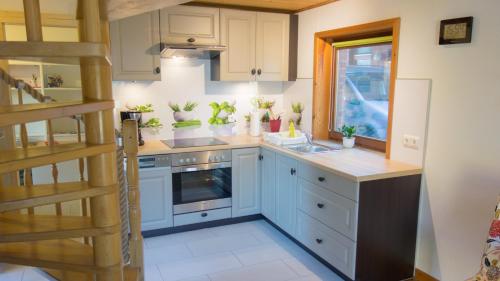 مطبخ, Ferienhaus Elbtalaue in بليكيدي مطبخ, Ferienhaus Elbtalaue in بليكيدي