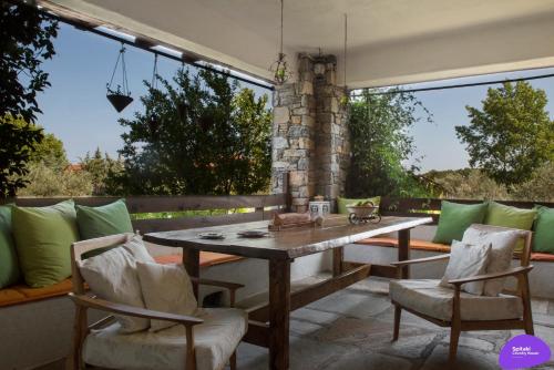 발코니/테라스, Country House Spitaki in 벨리카 (라리사) 발코니/테라스, Country House Spitaki in 벨리카 (라리사)