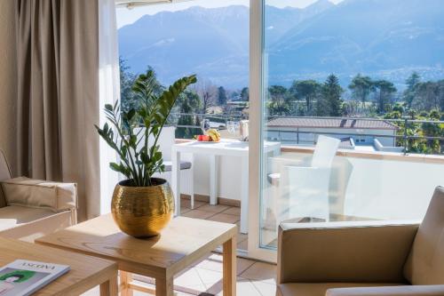 Erkély/terasz, Parkhotel Delta, Wellbeing Resort in Ascona Erkély/terasz, Parkhotel Delta, Wellbeing Resort in Ascona