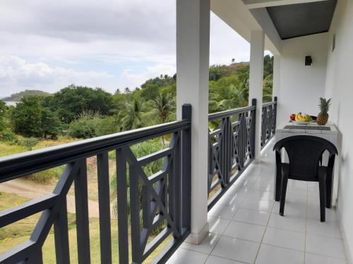 Μπαλκόνι/βεράντα, Villa Clémence (Villa Clemence) in Le Francois Μπαλκόνι/βεράντα, Villa Clémence (Villa Clemence) in Le Francois
