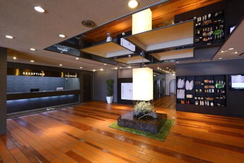 Vestibule, Hachinohe Grand Hotel in Hachinohe Vestibule, Hachinohe Grand Hotel in Hachinohe