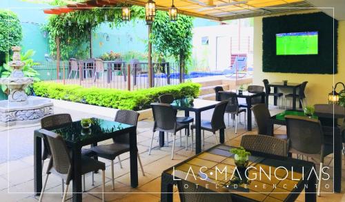 Shared lounge/TV area, Las Magnolias Hotel Boutique in San Salvador Shared lounge/TV area, Las Magnolias Hotel Boutique in San Salvador