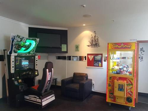 Exterior view, Railway Hotel Greymouth in Greymouth Exterior view, Railway Hotel Greymouth in Greymouth