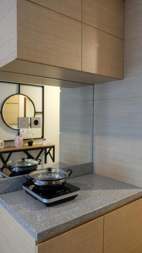 Kitchen, Lavenderbnb Room 3 at Mataram City in Ngaglik Kitchen, Lavenderbnb Room 3 at Mataram City in Ngaglik
