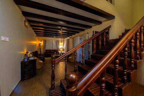 gedeelde lounge/tv-ruimte, Alencherry plantation homestay in Periyar gedeelde lounge/tv-ruimte, Alencherry plantation homestay in Periyar