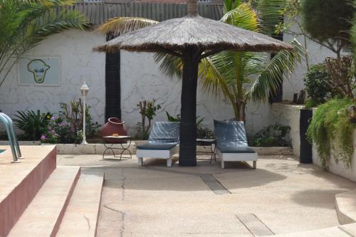 Swimming pool, Hotel Club Safari in Mbour Swimming pool, Hotel Club Safari in Mbour