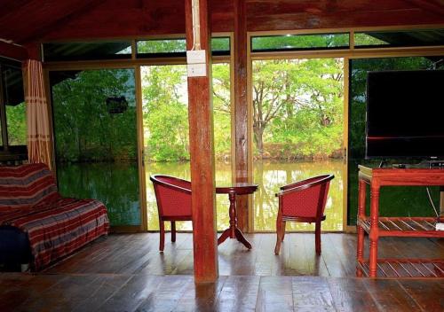Balcony/terrace, Isaan Perazim Park in Phon Thong Balcony/terrace, Isaan Perazim Park in Phon Thong