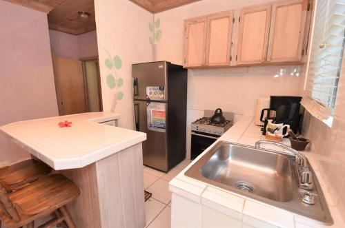 Kitchen, The Sugar Apple Lodging in Dunmore Town Kitchen, The Sugar Apple Lodging in Dunmore Town