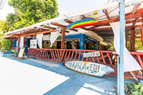 This photo about Casa Paraiso Ahora Si Vegetarian Restaurant Samara Beach shared on HyHotel.com