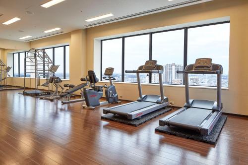Fitness center, Hotel Lumiere Grande Nagareyamaotakanomori in Kashiwa Fitness center, Hotel Lumiere Grande Nagareyamaotakanomori in Kashiwa