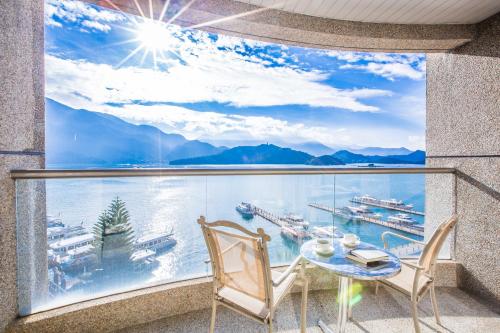 Balcony/terrace, Hotel Del Lago in Nantou Balcony/terrace, Hotel Del Lago in Nantou