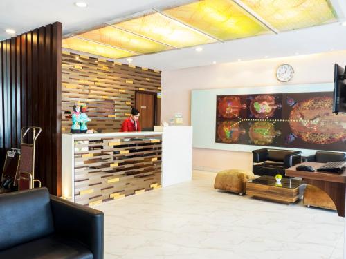 Lobby, d'primahotel WTC Mangga Dua in Jacarta Lobby, d'primahotel WTC Mangga Dua in Jacarta