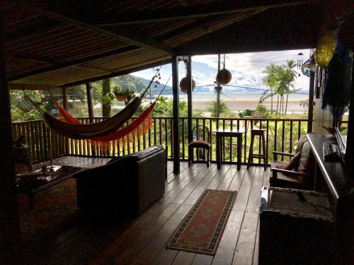 Erkély/terasz, Posada Turistica Rocas De Cabo Marzo in Bahia Solano (Choco) Erkély/terasz, Posada Turistica Rocas De Cabo Marzo in Bahia Solano (Choco)