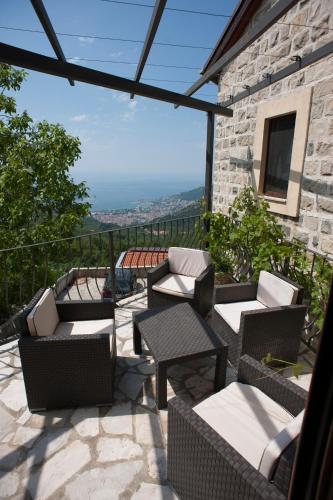 Erkély/terasz, Villa Ladera Lapcici in Lapcici Erkély/terasz, Villa Ladera Lapcici in Lapcici