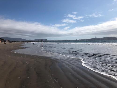 plaža, Ensuenos en Laguna Del Mar in La Serena plaža, Ensuenos en Laguna Del Mar in La Serena