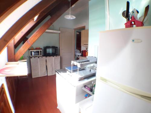 кухня, Appartement Les Bougainvilliers Vue Mer in Basse Terre кухня, Appartement Les Bougainvilliers Vue Mer in Basse Terre