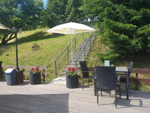 陽台/露台, Olivin Kytlice Hiker Huts in 基特利察 陽台/露台, Olivin Kytlice Hiker Huts in 基特利察