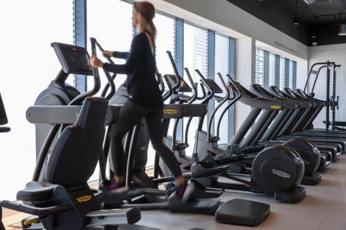 Fitness center, Jumeirah at Saadiyat Island Resort in Saadiyat Island Fitness center, Jumeirah at Saadiyat Island Resort in Saadiyat Island