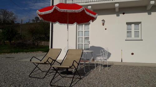 balkon/terras, B&B Mermaid n 16/a in Treiso balkon/terras, B&B Mermaid n 16/a in Treiso