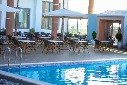 Tampilan eksterior, SUNSET HOTEL in Nouakchott Tampilan eksterior, SUNSET HOTEL in Nouakchott