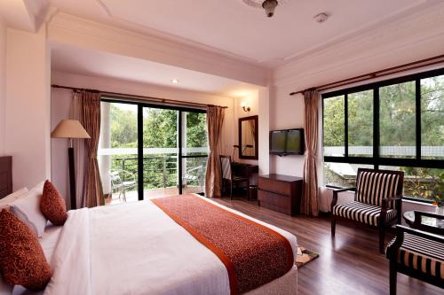 バルコニー/テラス, パーク ビレッジ リゾート バイ KGH グループ (Park Village Resort by KGH Group) in ブダニールカンタ バルコニー/テラス, パーク ビレッジ リゾート バイ KGH グループ (Park Village Resort by KGH Group) in ブダニールカンタ