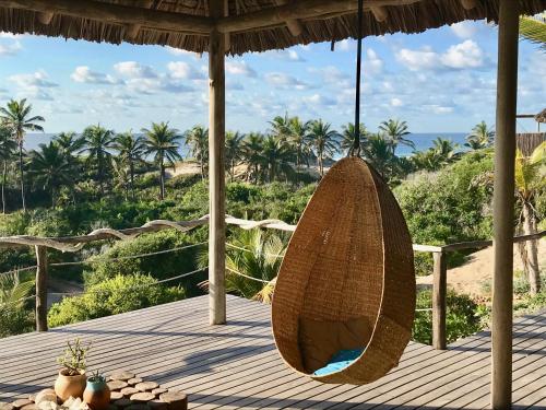 parveke/terassi, Travessia Beach Lodge in Tofo parveke/terassi, Travessia Beach Lodge in Tofo