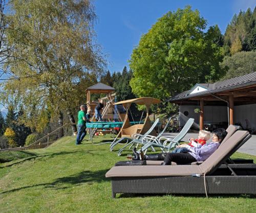 Erkély/terasz, Pension Bergbauernhof Irxner in Pichl-Preunegg Erkély/terasz, Pension Bergbauernhof Irxner in Pichl-Preunegg