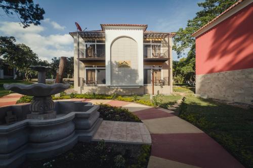 花園, HOTEL Y RESTAURANTE HACIENDA LOS VOLCANES in 聖盧卡斯托利曼 花園, HOTEL Y RESTAURANTE HACIENDA LOS VOLCANES in 聖盧卡斯托利曼