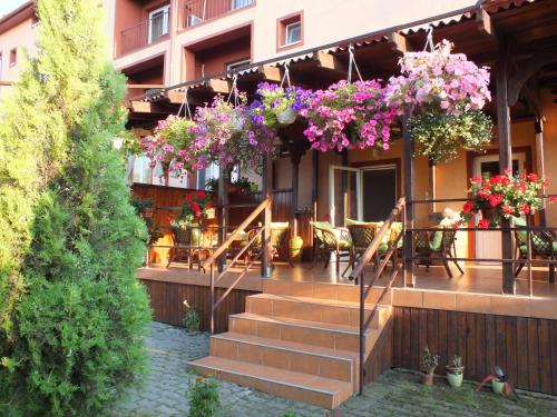 ระเบียง/ชานเรือน, Pension Larisa in อาราด ระเบียง/ชานเรือน, Pension Larisa in อาราด