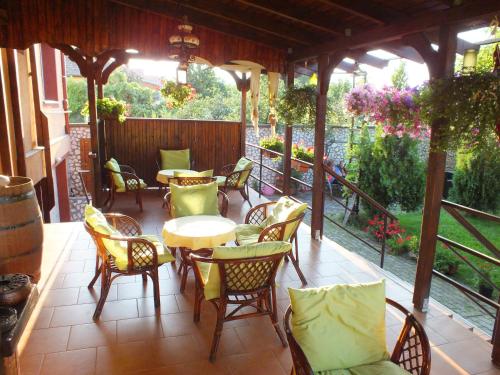 ระเบียง/ชานเรือน, Pension Larisa in อาราด ระเบียง/ชานเรือน, Pension Larisa in อาราด