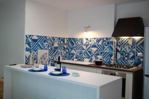 Kitchen, Edri beach house in Salerno Kitchen, Edri beach house in Salerno
