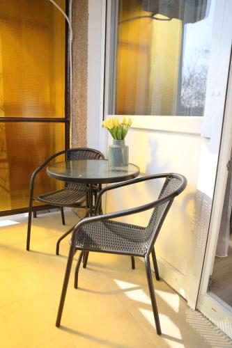 Balcony/terrace, Aliz Apartman in Miskolc Balcony/terrace, Aliz Apartman in Miskolc