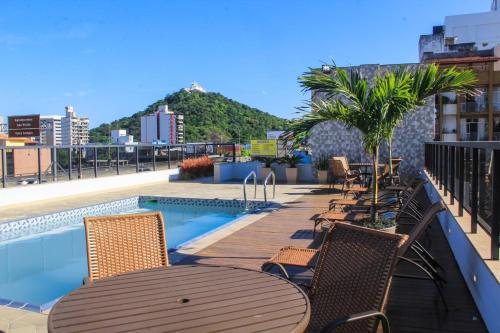 Swimming pool, Champagnat Praia Hotel in Vila Velha Swimming pool, Champagnat Praia Hotel in Vila Velha