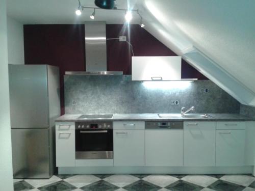 Kitchen, Ferienwohnung Ludwig in Karlstadt Kitchen, Ferienwohnung Ludwig in Karlstadt
