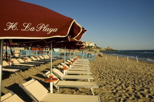 Beach, Hotel La Playa in Sperlonga Beach, Hotel La Playa in Sperlonga