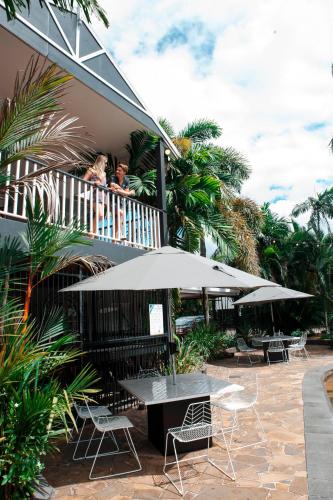 Swimming pool, Motel Nomad in Cairns Swimming pool, Motel Nomad in Cairns