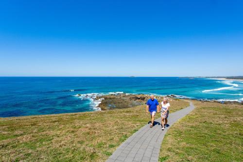 Beach, Woolgoolga Beach Holiday Park in Woolgoolga Beach, Woolgoolga Beach Holiday Park in Woolgoolga
