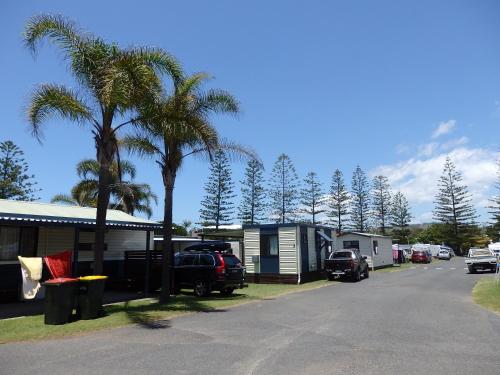 Exterior view, Woolgoolga Beach Holiday Park in Woolgoolga Exterior view, Woolgoolga Beach Holiday Park in Woolgoolga