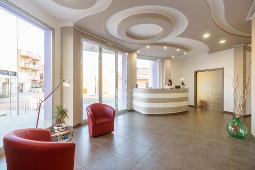 Előcsarnok, Travini Hotel Residence in Berbaro Előcsarnok, Travini Hotel Residence in Berbaro