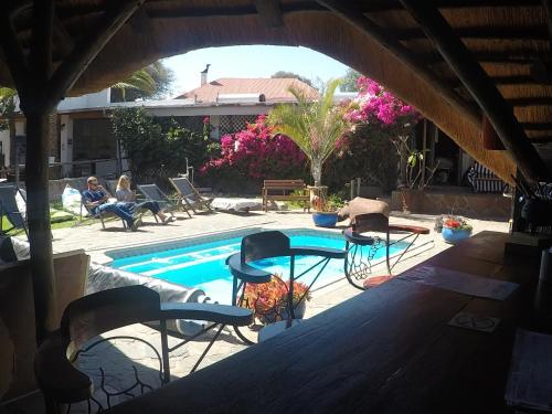 גינה, Chameleon Backpackers & Guesthouse in ווינדהוק גינה, Chameleon Backpackers & Guesthouse in ווינדהוק