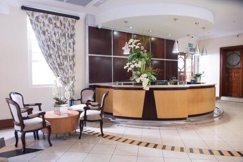 Lobby, Britannia Hotel in Berea Lobby, Britannia Hotel in Berea
