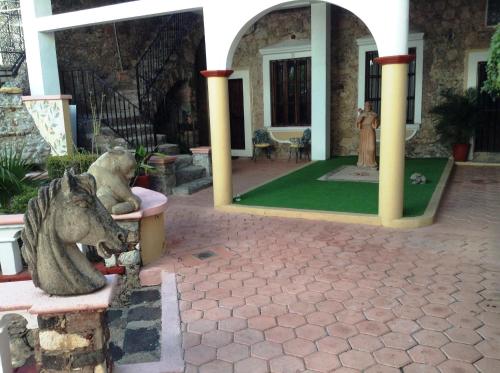 Garden, Villa San Francisco Hotel in Taxco Garden, Villa San Francisco Hotel in Taxco