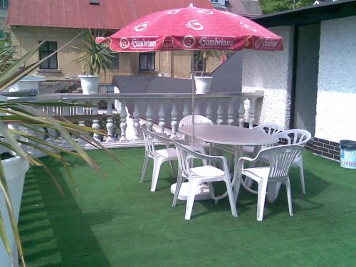 Erkély/terasz, Penzion OK in Svoboda Nad Upou Erkély/terasz, Penzion OK in Svoboda Nad Upou