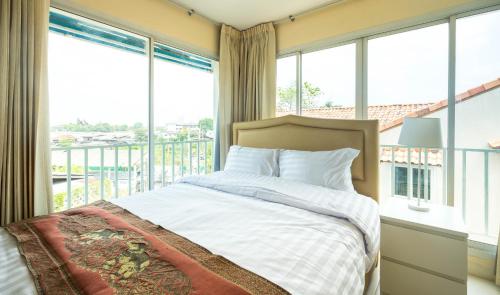 Balcony/terrace, Baan Anodat near Nonthaburi Market Balcony/terrace, Baan Anodat near Nonthaburi Market