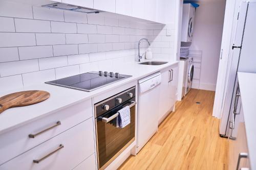 kuhinja, Bayview Beach Holiday Apartments in Biggera Waters kuhinja, Bayview Beach Holiday Apartments in Biggera Waters