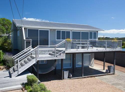 Balkong/terasse, Bayview Retreat in Waiheke Island Balkong/terasse, Bayview Retreat in Waiheke Island